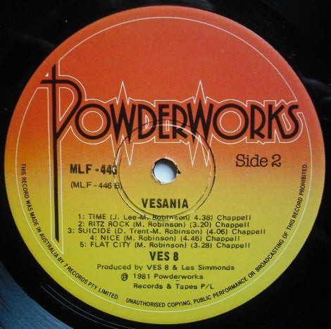 Ves 8 : Vesania (LP, Gat)