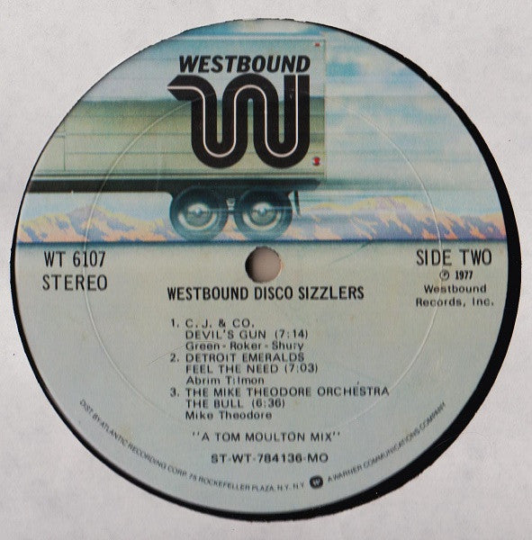 Various : Westbound Disco Sizzlers (LP, Comp, MO )
