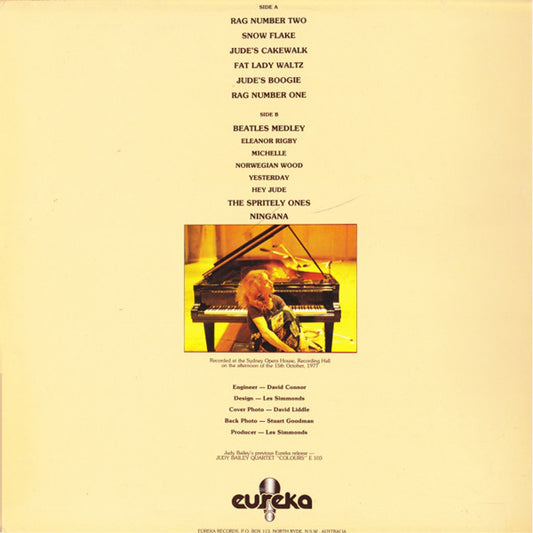 Judy Bailey : Solo (LP, Album)