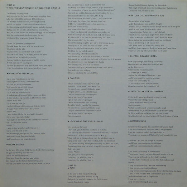 Thin Lizzy : Thin Lizzy (LP, Album, RE)