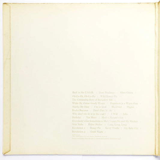 The Beatles : The Beatles (2xLP, Album, Mono, M/Print, Num)