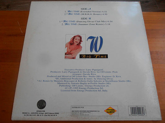 Whigfield : Big Time (12")