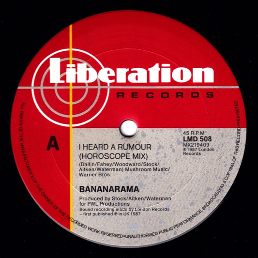 Bananarama : I Heard A Rumour (12", Single)