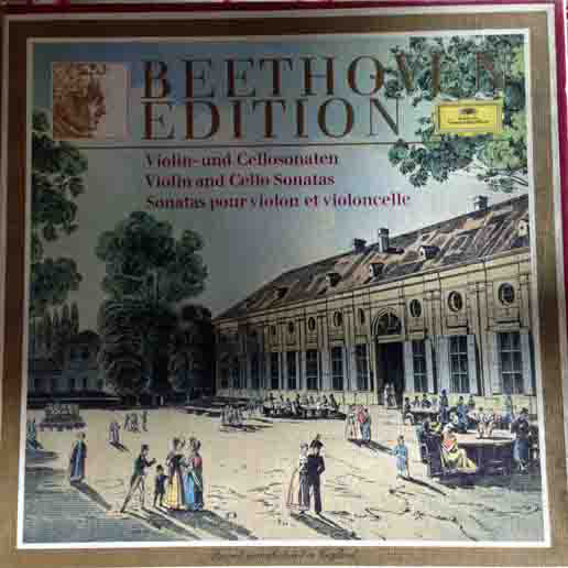Ludwig Van Beethoven : Beethoven Edition 1977: Violin- Und Cellosonaten (Box, Comp + 8xLP)