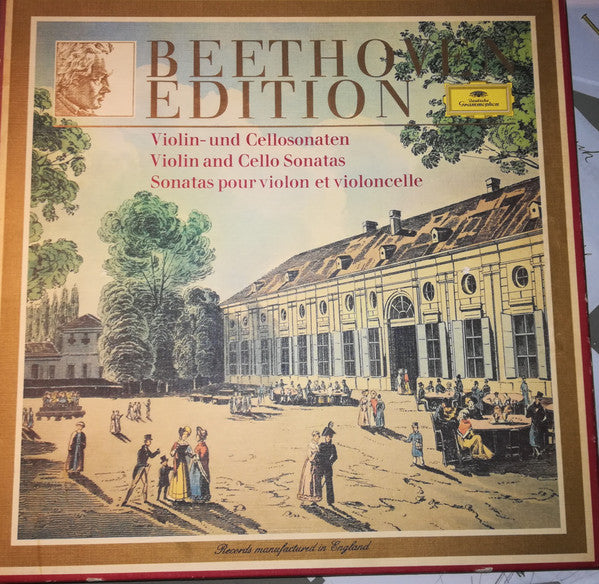 Ludwig Van Beethoven : Beethoven Edition 1977: Violin- Und Cellosonaten (Box, Comp + 8xLP)