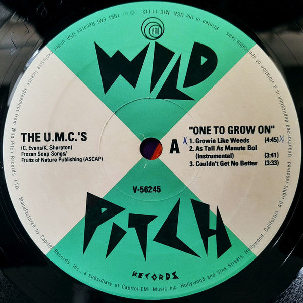 UMC's : One To Grow On (12")