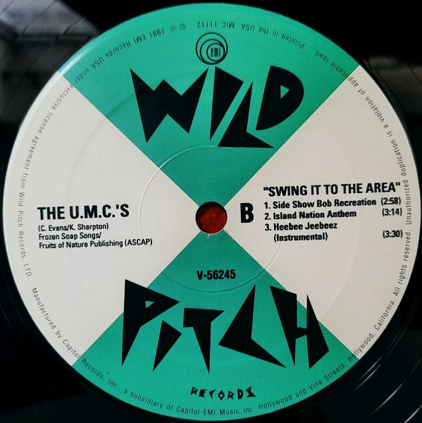 UMC's : One To Grow On (12")