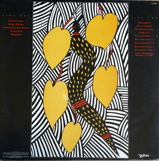Yothu Yindi : Homeland Movement (LP, Album)