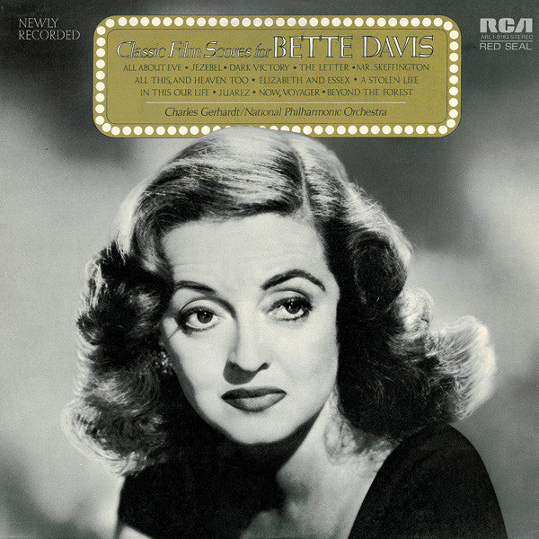 Charles Gerhardt, National Philharmonic Orchestra : Classic Film Scores For Bette Davis (LP, Album)