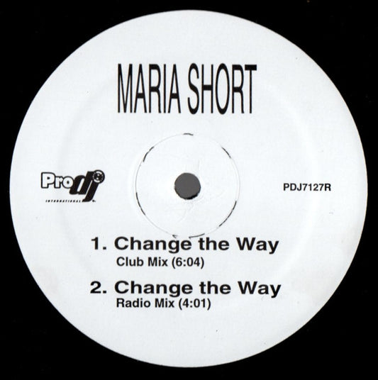 Lance Ellington / Maria Short : Gimme Love / Change The Way (12")