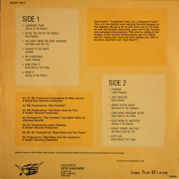 Various : Rock'N'Roll Call From The Goofin' Records! (LP, Comp)