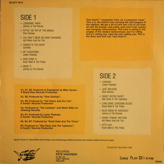 Various : Rock'N'Roll Call From The Goofin' Records! (LP, Comp)