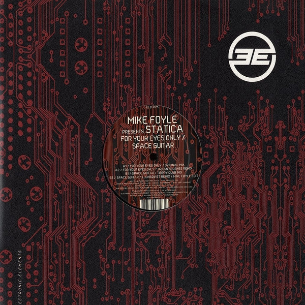 Mike Foyle Presents Statica : For Your Eyes Only / Space Guitar (12")