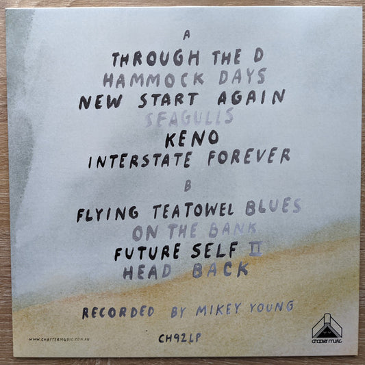 Dick Diver : New Start Again (LP, Album, RP, Yel)