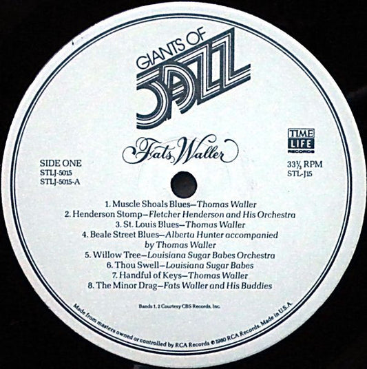 Fats Waller : Giants Of Jazz: Fats Waller (3xLP, Comp + Box)