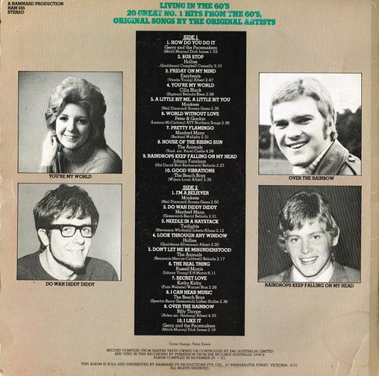 Various : Living In The 60's (LP, Comp)