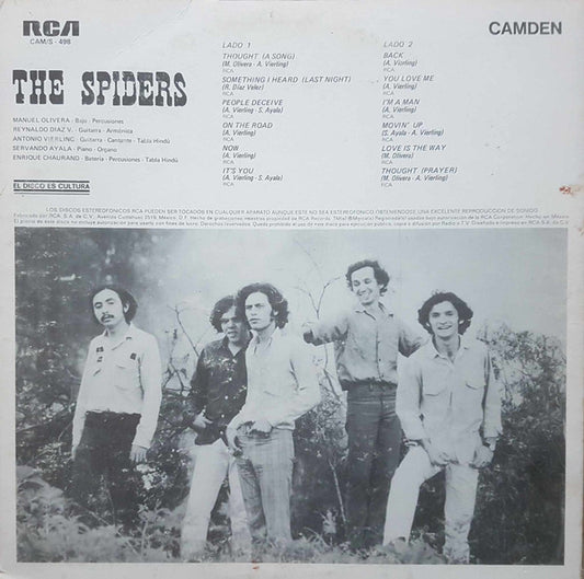The Spiders (6) : Back (LP, Album)