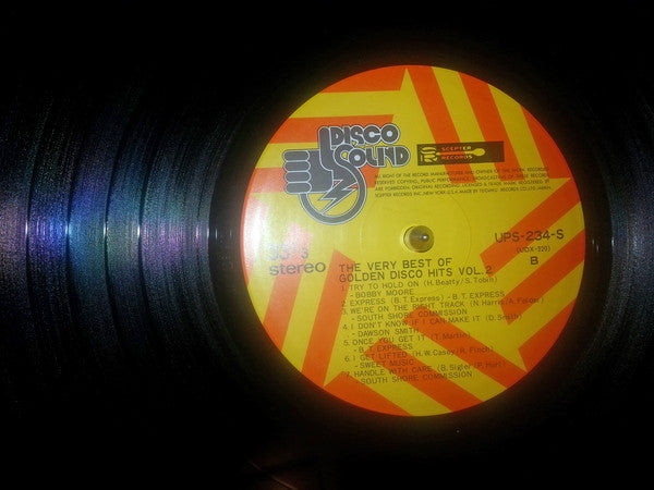 Various : The Very Best Of Golden Disco Hits Vol. I & II (2xLP, Comp)