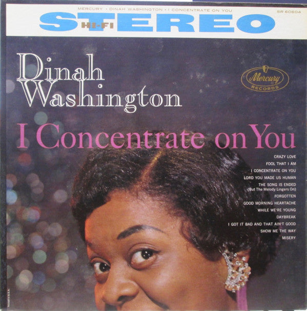 Dinah Washington : I Concentrate On You (LP)