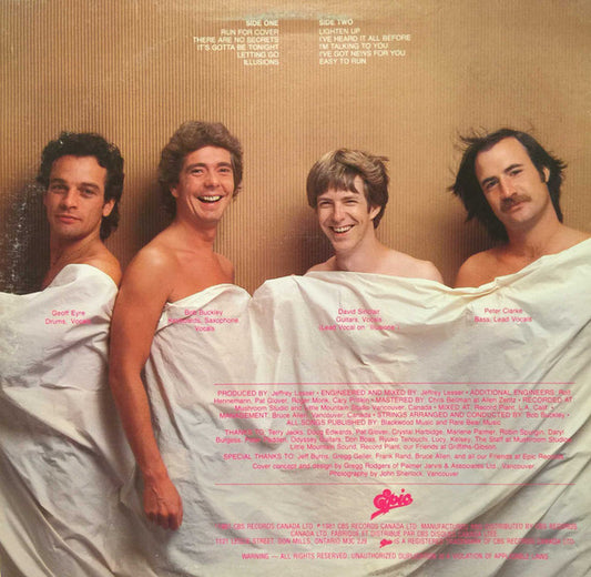 Straight Lines : Run For Cover (LP, Album)