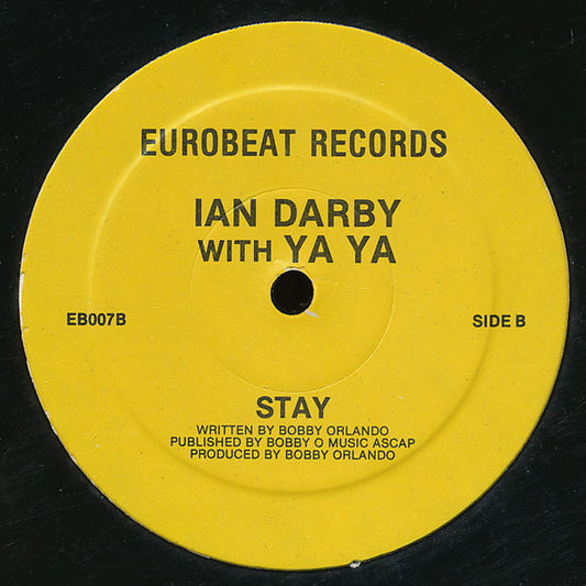 Ian Darby With Ya Ya : Stay (12")