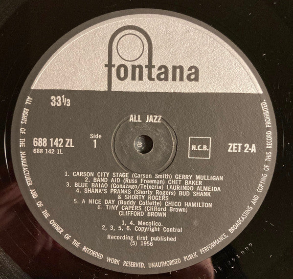 Various : All Jazz (2xLP, Comp)