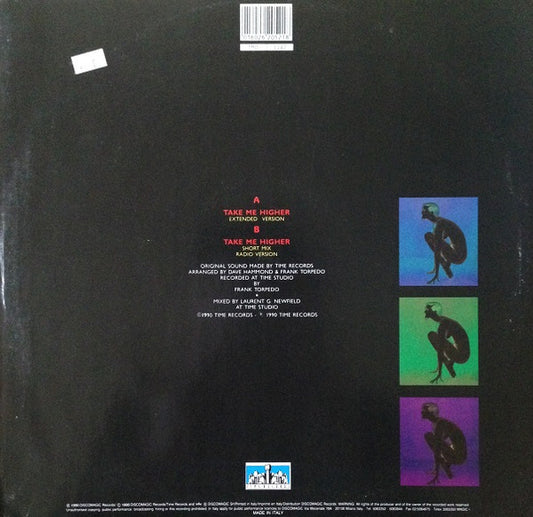 Dave Hammond : Take Me Higher (12")