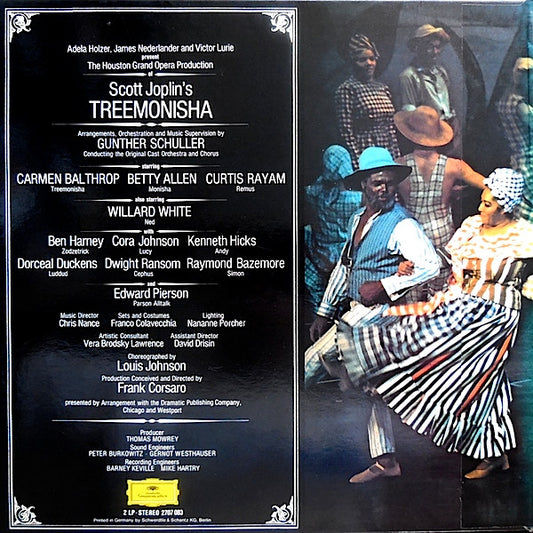 Scott Joplin : Treemonisha (Original Cast Recording) (Box, Album + 2xLP)