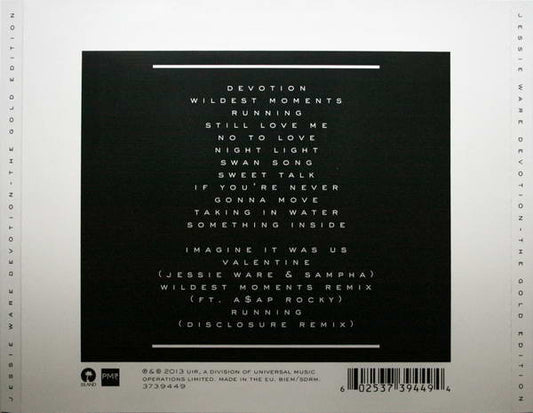 Jessie Ware : Devotion (The Gold Edition) (CD, Album)