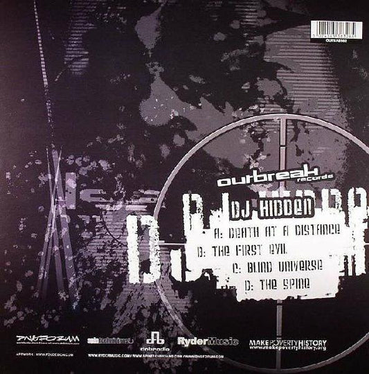 DJ Hidden : Death At A Distance EP (2x12", EP)