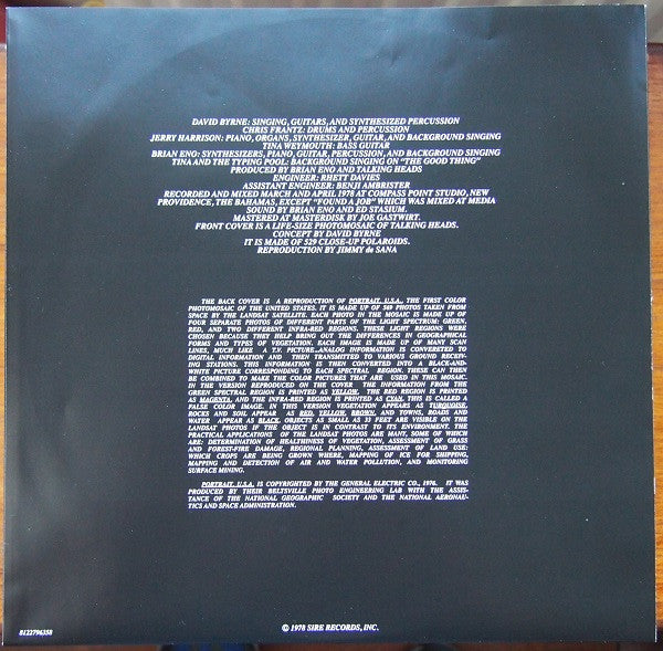 Talking Heads : More Songs About Buildings And Food (LP, Album, RE, RM, 180)