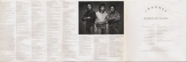 Journey : Raised On Radio (LP, Album)