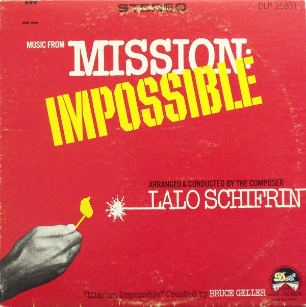 Lalo Schifrin : Music From Mission: Impossible (LP, Album, Ind)
