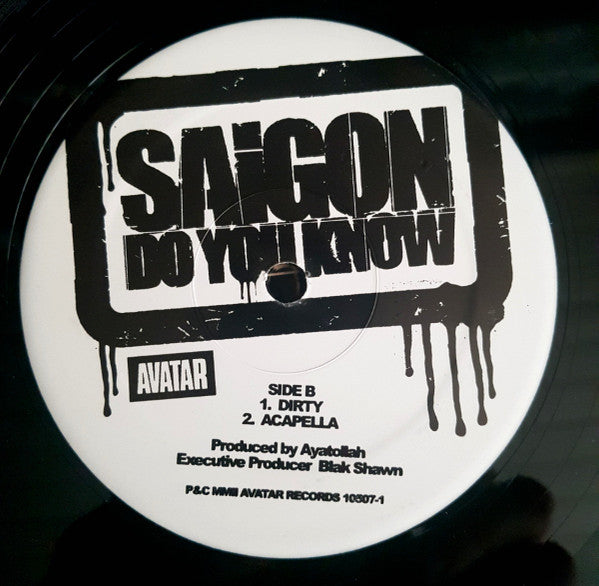 Saigon : Do You Know (12")