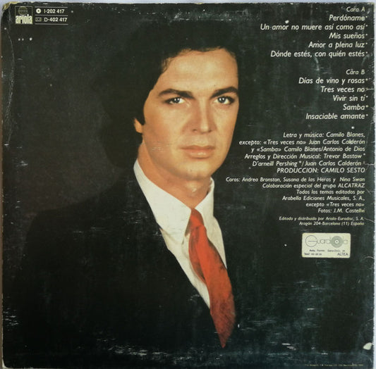 Camilo Sesto : Amaneciendo (LP, Album)