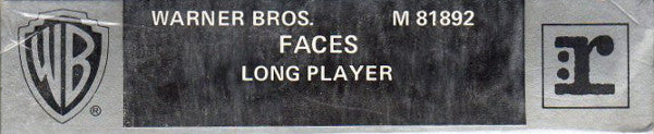 Faces (3) : Long Player (8-Trk, Album, Yel)