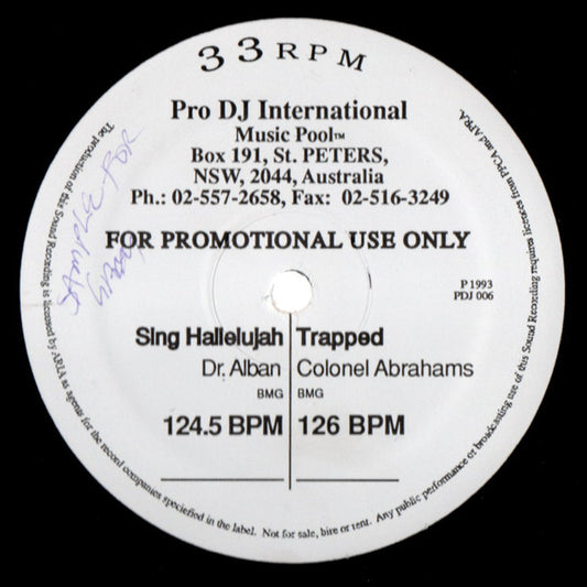 Various : Pro DJ International Issue 6 (12", Comp, Promo)