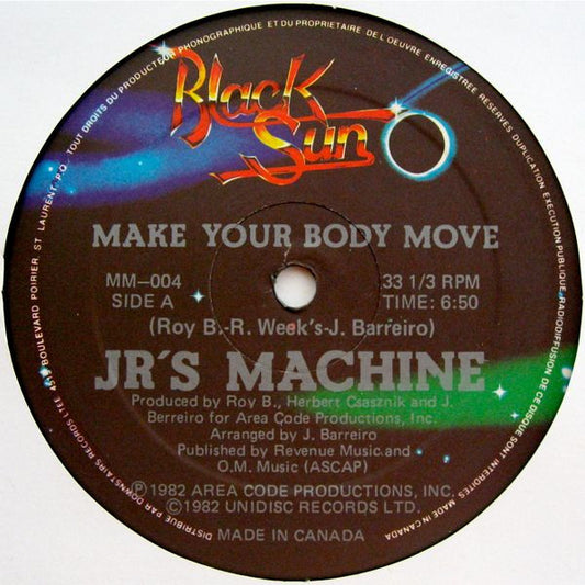 J.R. Funk & The Love Machine : Make Your Body Move (12")