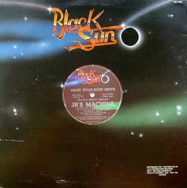 J.R. Funk & The Love Machine : Make Your Body Move (12")