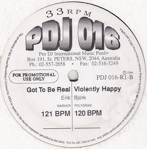 Various : Pro DJ International Issue 16 (3x12", Comp, Promo)