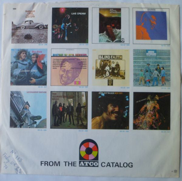 Cream (2) : Live Cream Volume II (LP, Album, CSM)