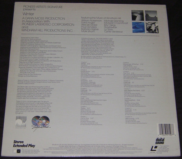 Various : Windham Hill: Winter (Laserdisc, 12", S/Sided, NTSC, CLV)