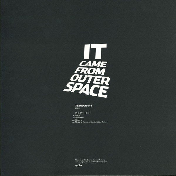 Philippe Petit (4) : It Came From Outer Space (12", EP)