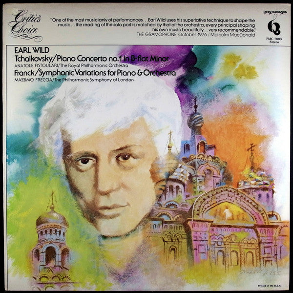 Earl Wild, Pyotr Ilyich Tchaikovsky / César Franck : Piano Concerto No. 1 In B-Flat Minor / Symphonic Variations (LP, Comp)