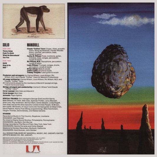 Mandrill : Solid (LP, Album, All)