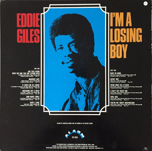 Eddie Giles : I'm A Losing Boy (LP, Album)