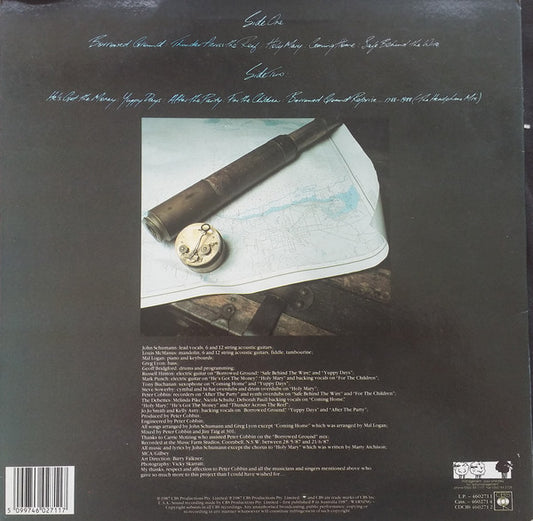 John Schumann : Etched In Blue (LP, Album)