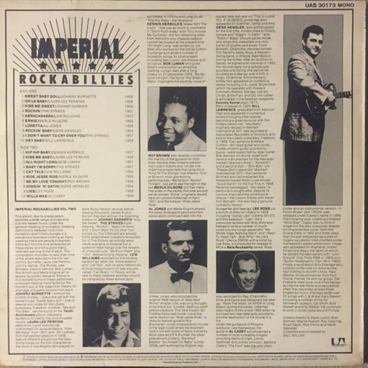 Various : Imperial Rockabillies - Volume Two (LP, Comp, Mono)