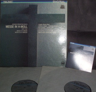 Johann Sebastian Bach, Concentus Musicus Wien, Nikolaus Harnoncourt : Messe In H-Moll BWV 232 = Mass In B-Minor = Messe En Si-Mineur (2xLP + Box)