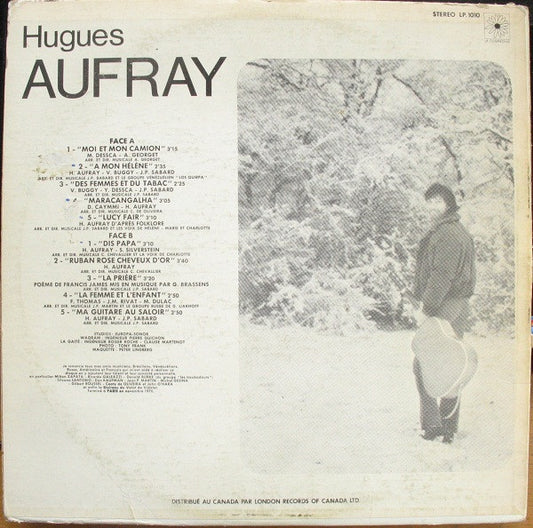 Hugues Aufray : Hugues Aufray (LP, Album)